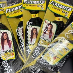 Bobby Boss Pre-feathered 40 inch Braid Hair Color 1